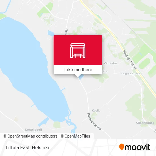 Littula East map