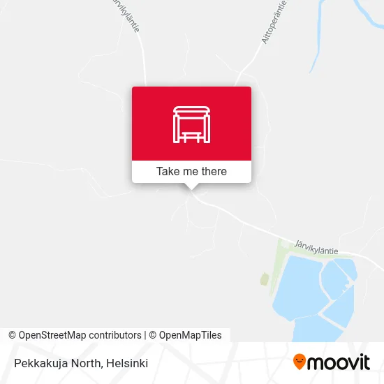 Pekkakuja North map