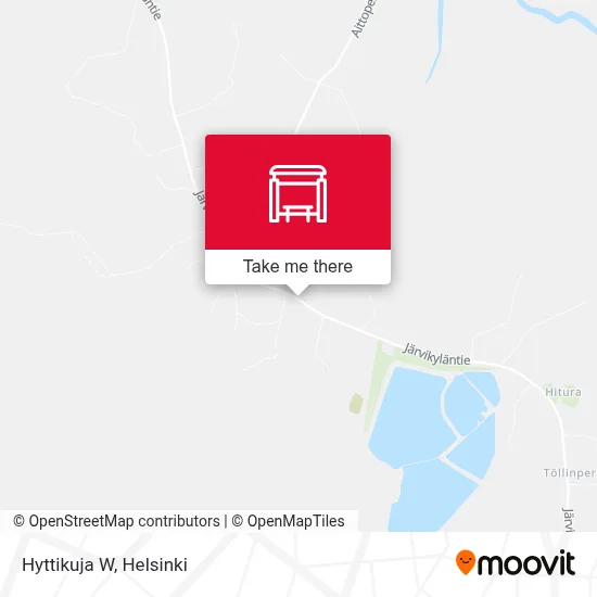 Hyttikuja W map