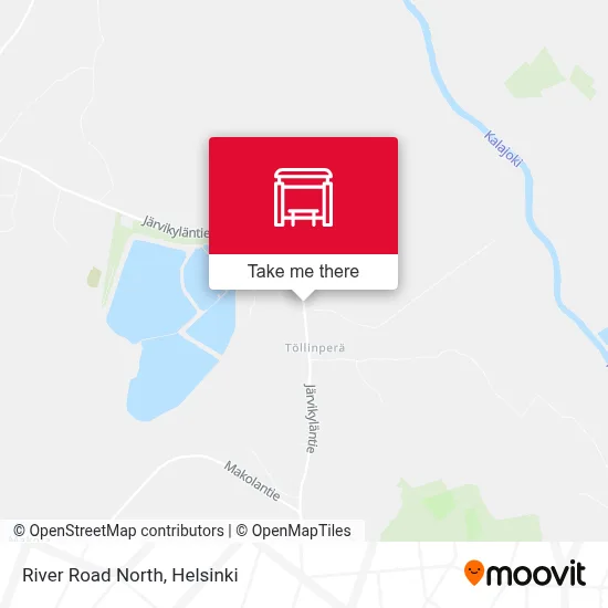 River Road North map