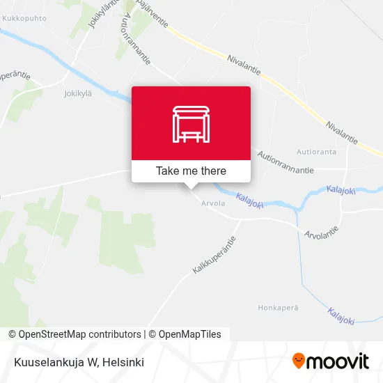 Kuuselankuja W map