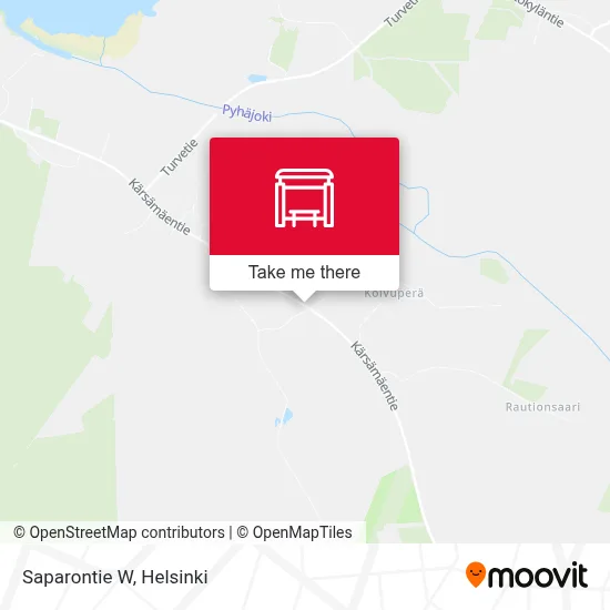 Saparontie W map