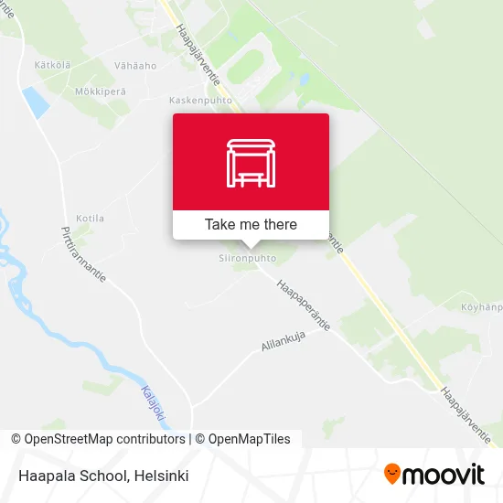 Haapala School map
