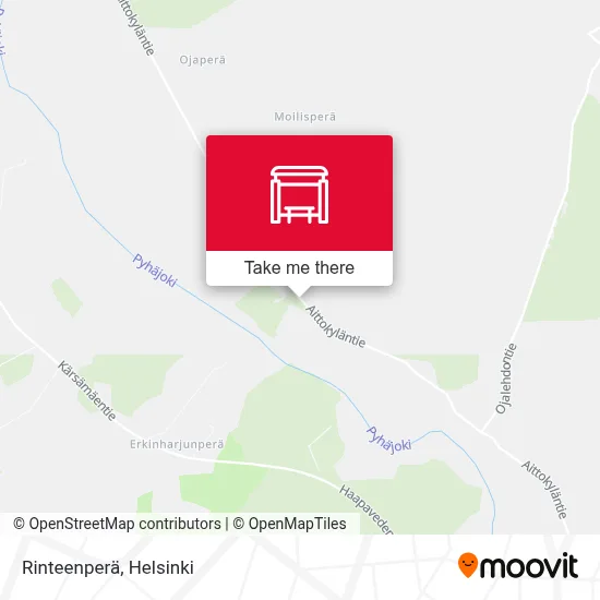Rinteenperä map