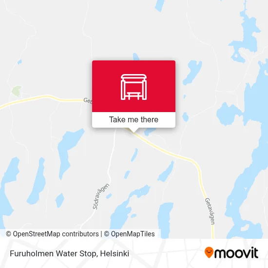 Furuholmen Water Stop map