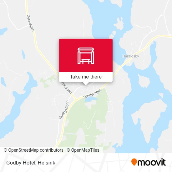 Godby Hotel map
