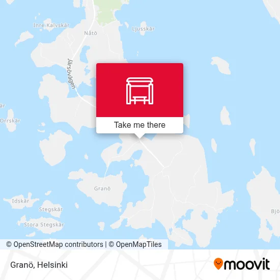 Granö map