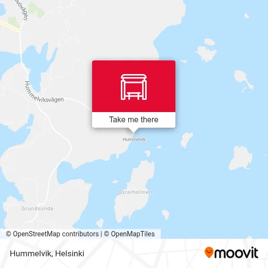 Hummelvik map