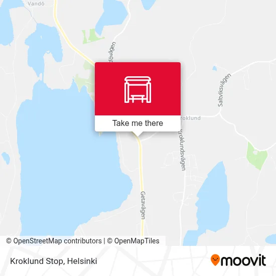 Kroklund Stop map