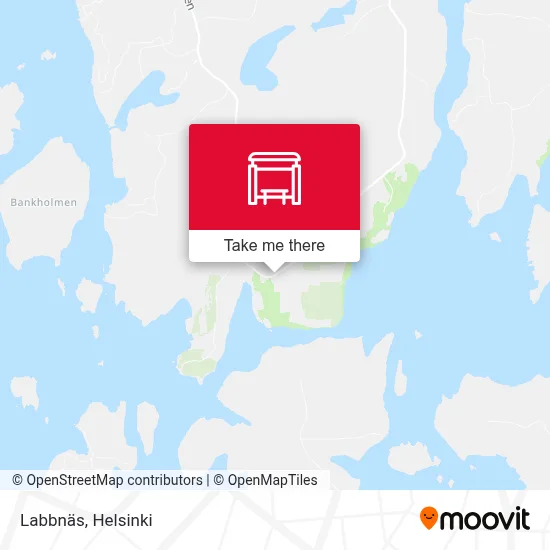 Labbnäs map