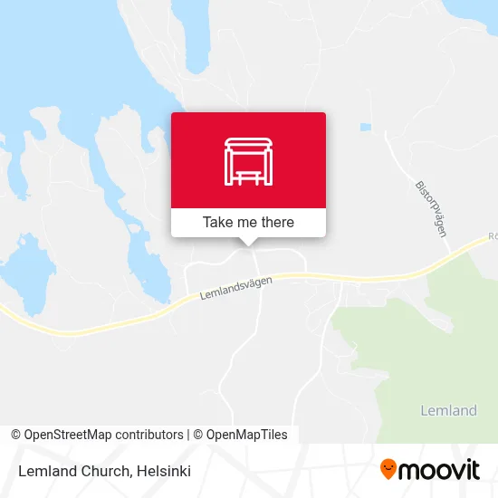 Lemland Church map