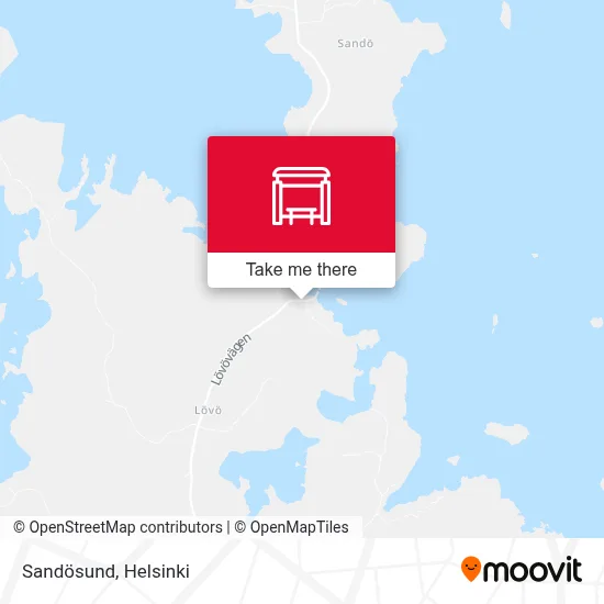Sandösund map