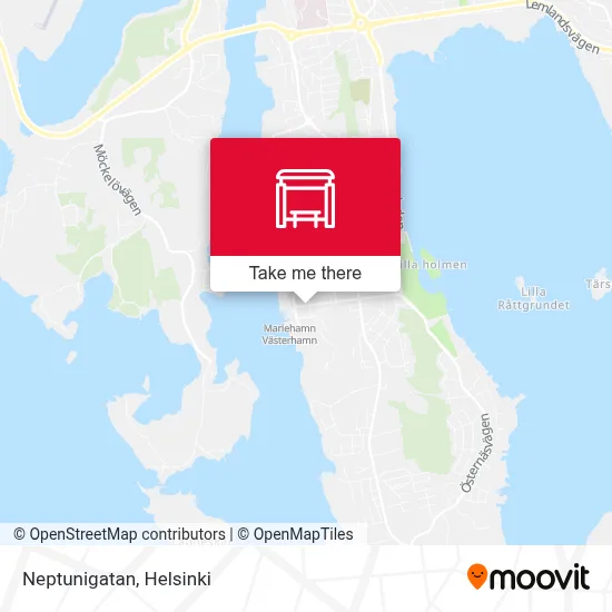 Neptunigatan map