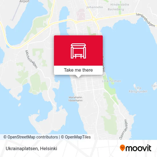 Ukrainaplatsen map