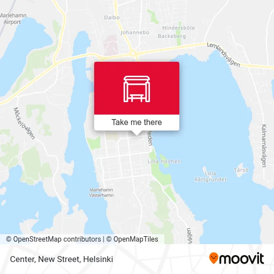 Center, New Street map