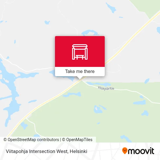 Viitapohja Intersection West map