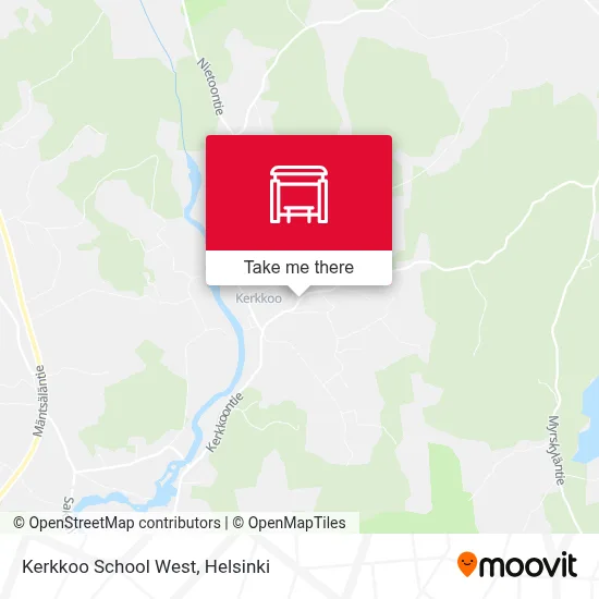 Kerkkoo School West map