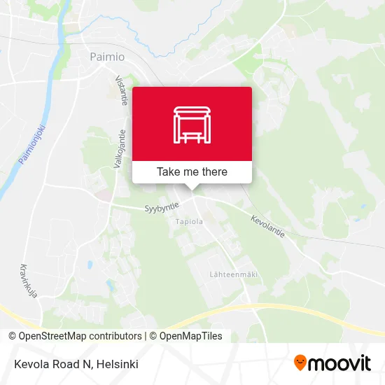 Kevola Road N map