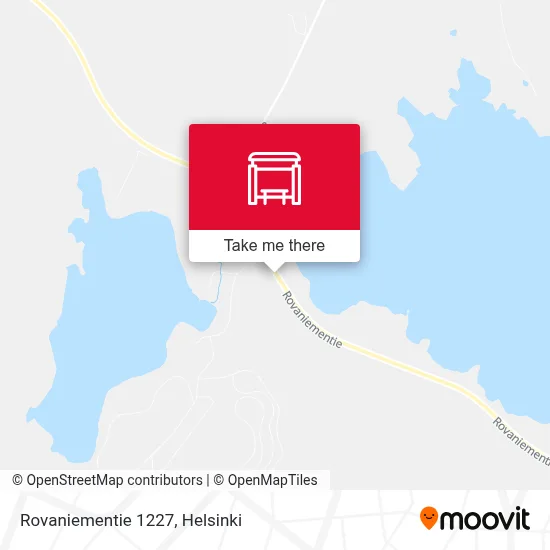 Rovaniementie 1227 map