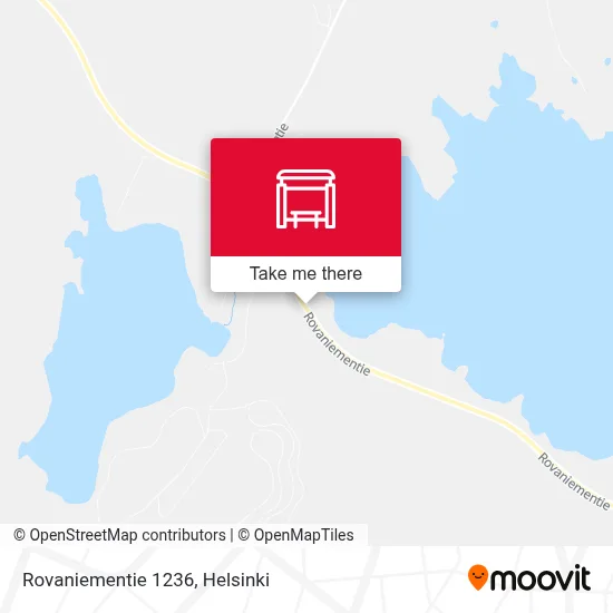 Rovaniementie 1236 map