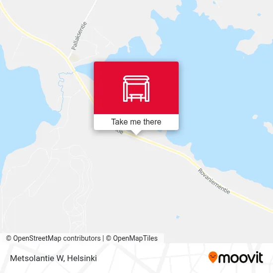 Metsolantie W map
