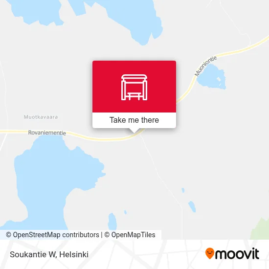 Soukantie W map