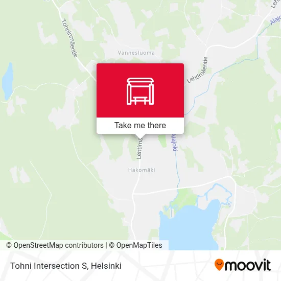 Tohni Intersection S map