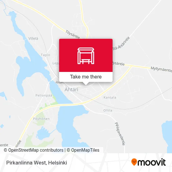 Pirkanlinna West map