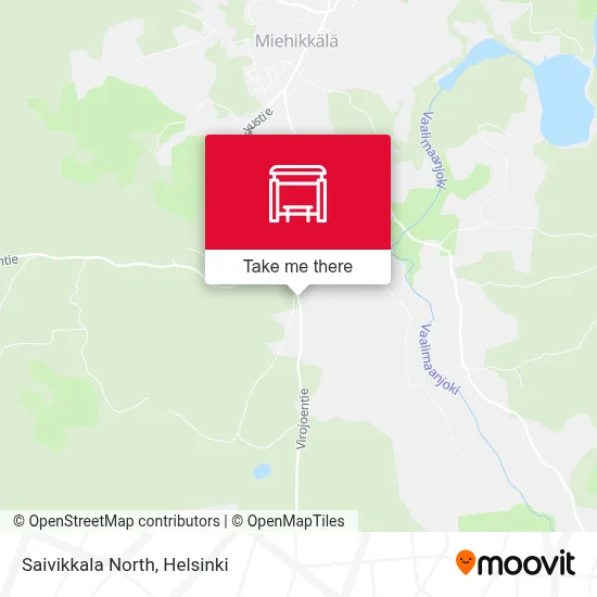 Saivikkala North map