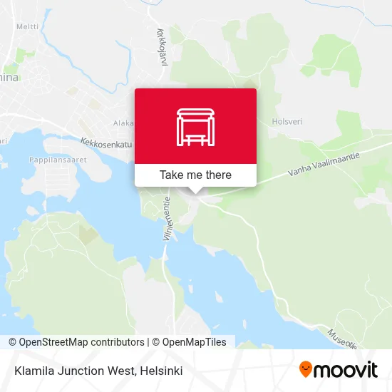 Klamila Junction West map