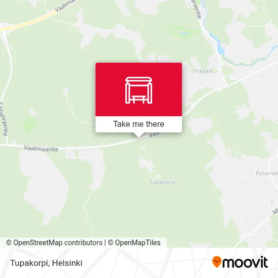 Tupakorpi map