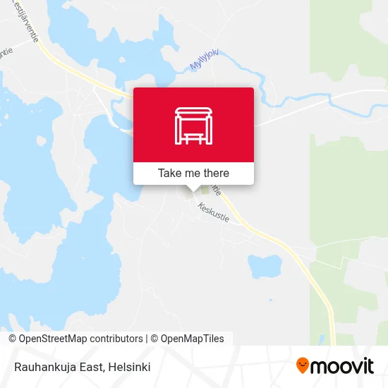Rauhankuja East map