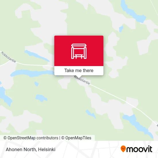 Ahonen North map