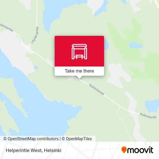 Helperintie West map