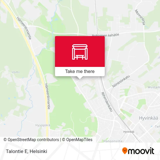 Talontie E map