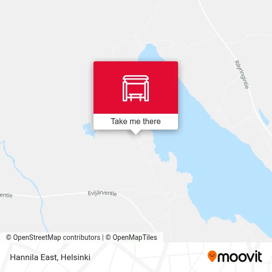 Hannila East map
