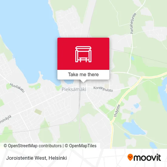 Joroistentie West map