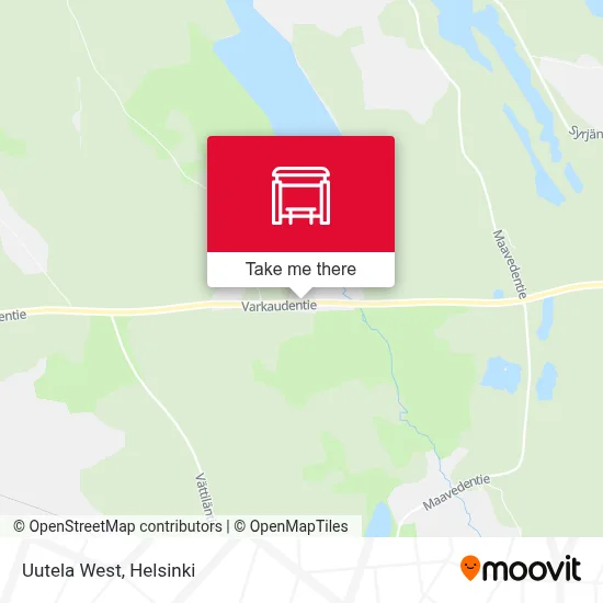 Uutela West map