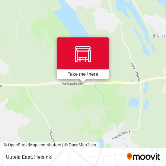 Uutela East map