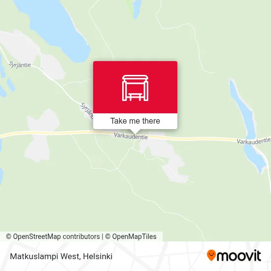 Matkuslampi West map