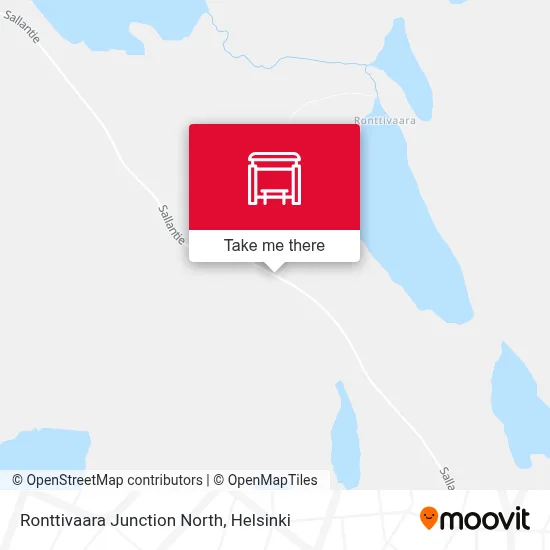 Ronttivaara Junction North map
