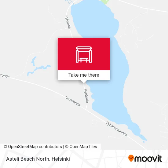 Asteli Beach North map