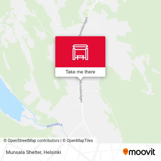 Munsala Shelter map