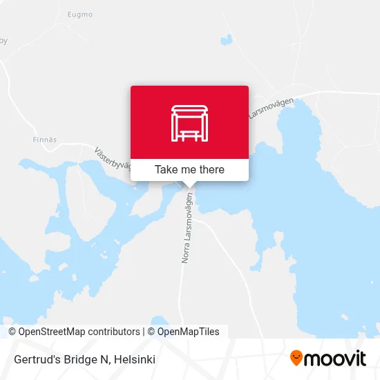 Gertrud's Bridge N map