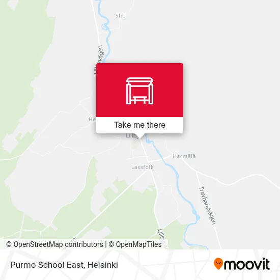 Purmo School East map