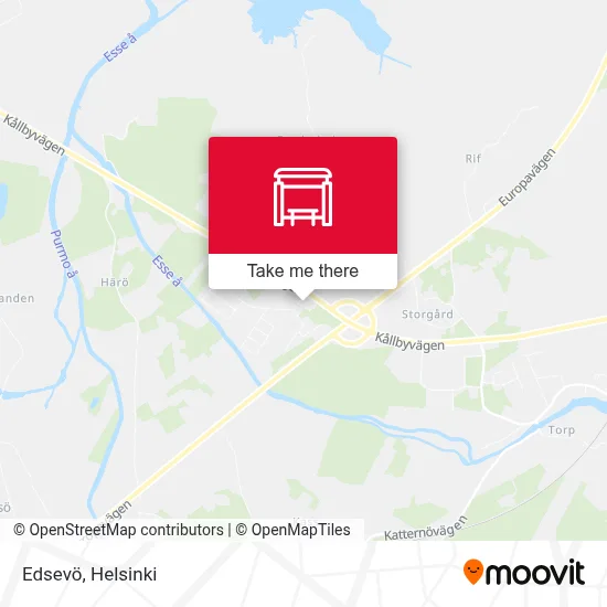 Edsevö map