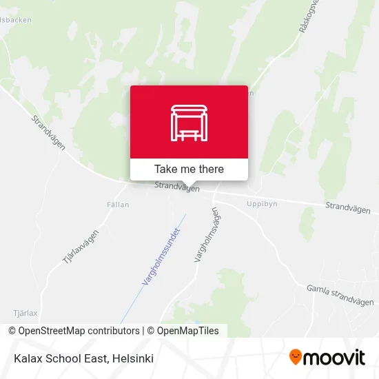 Kalax School East map