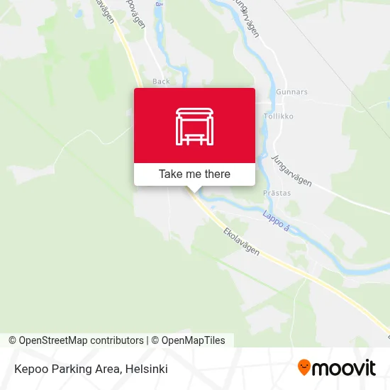 Kepoo Parking Area map