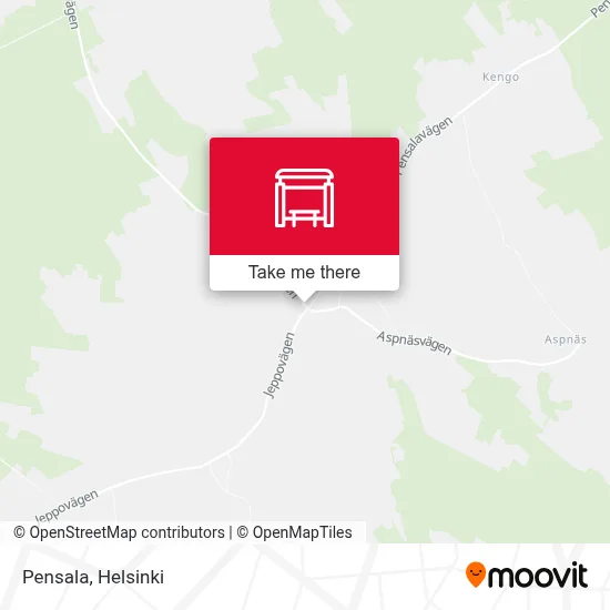 Pensala map