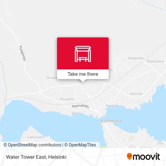 Water Tower East map